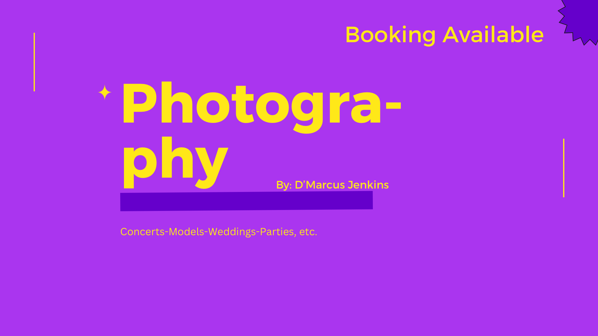 Photography Shoot